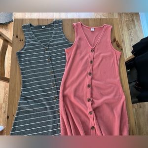 Set of 2 Knit Old Navy Midi Dress